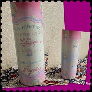 Well aren’t you just a fun little lollipop triple dipped in psycho 20oz Cup
